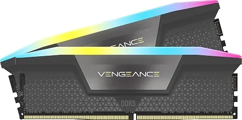 CORSAIR Vengeance RGB DDR5 32Go (2 x 16Go) Jusqu'à 6400MHz AMD Intel RAM