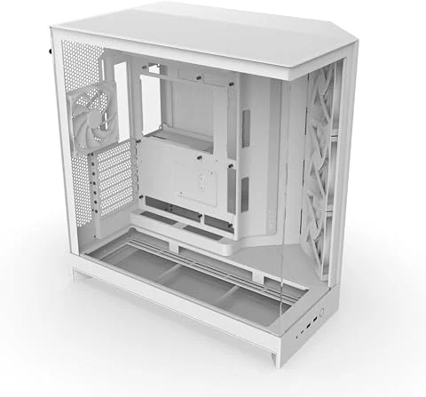 NZXT H9 Flow - Boîtier PC Double Chambre ATX - Blanc