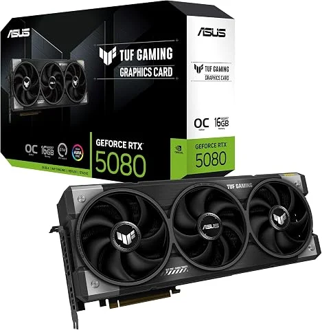 ASUS TUF Gaming GeForce RTX 5080 16GB GDDR7 OC Edition Carte Graphique