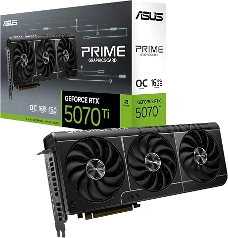 ASUS Prime GeForce RTX 5070 Ti 16GB GDDR7 OC Edition Carte Graphique Gaming