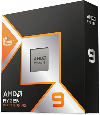 AMD Ryzen™ 9 9950X3D avec Technologie 3D V-Cache™, 16 cœurs/32 Threads, 144 Mo de Cache, TDP 170 W, Socket AM5, fréquence Max jusqu'à 5,7 GHz, DDR5 et PCIe 5.0
