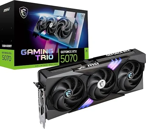 MSI NVIDIA GeForce RTX 5070 12G Gaming Trio OC Carte Graphique