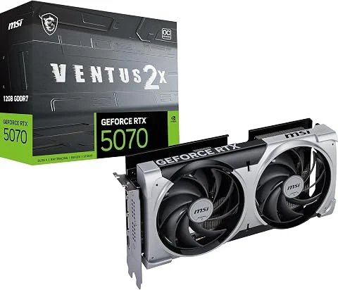MSI NVIDIA GeForce RTX 5070 12G Ventus 2X OC Carte Graphique