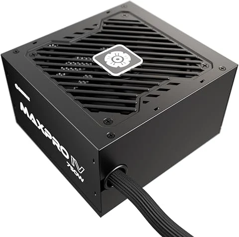 ENERMAX MAXPRO IV 750 W Bloc d'alimentation ATX Gaming Non modulaire avec câble en Maille individuelle 80 Plus Ventilateur Silencieux 120 mm Condensateur avec Circuit de Protection