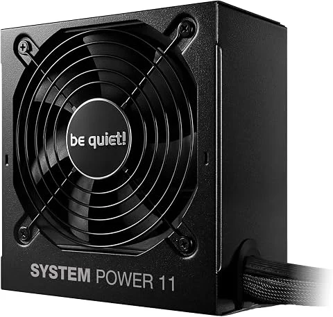 be quiet! System Power 11 450W Bloc d’Alimentation, Alimentation ATX 3.1, Compatible avec Les Cartes Graphiques PCIe 5.1, Ventilateur Silencieux Thermo-régulé 120 mm, Solide Mono R