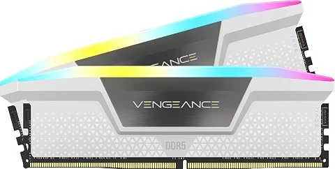 CORSAIR Vengeance RGB DDR5 32Go (2 x 16Go) Jusqu'à 6400MHz AMD Intel RAM
