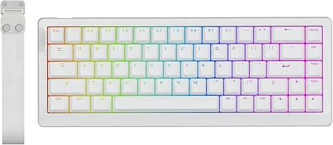 EPOMAKER HE68 Lite Clavier Gaming à Effet Hall, 8K Sondage&Balayage 128K