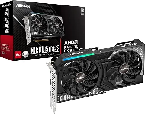 ASRock RX9060XT CL 16GO 16GB DDR6 HDMI/2xDP (90-GA5QZZ-00UANF)