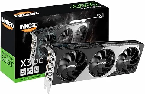 Inno3D GeForce RTX 5060 Ti Twin X2 16GB GDDR7 Reflex 2 RTX AI DLSS4