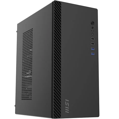 MSI Pro Shield M100P Boîtier PC Professionnel Micro-ATX et Mini-ITX