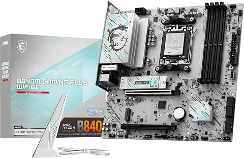 MSI B840M Gaming Plus WIFI6E Carte mère Micro-ATX, AM5