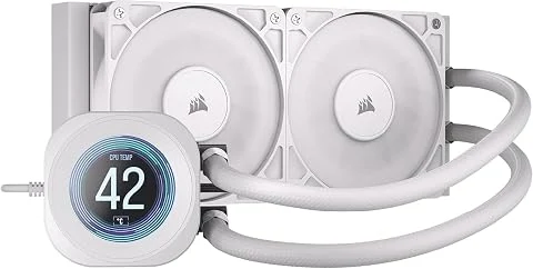 Corsair Wak Nautilus 240 Lcd White 240mm Radiator (cW-9061032-Ww)