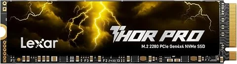 Lexar Thor Pro SSD 1To, M.2 2280 PCIe Gen4 NVMe SSD