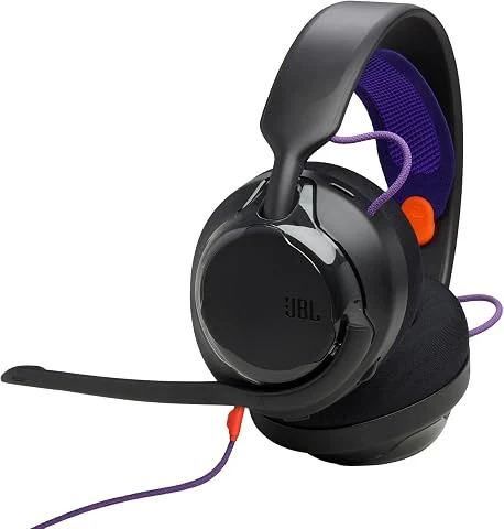 JBL Quantum 250, Casque Gaming Filaire, Noir