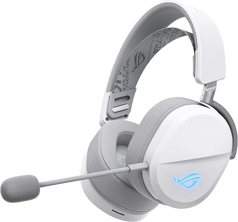 ASUS ROG Pelta - Casque Gaming sans Fil tri-Mode - Blanc