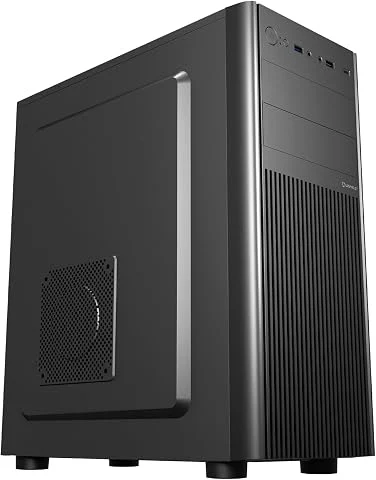 UNYKAch Boîtier ATX UK8026, avec Ports USB 2.0, USB 3.0 et USB Type C, capacité jusqu'à 5 disques et 7 emplacements d'extension