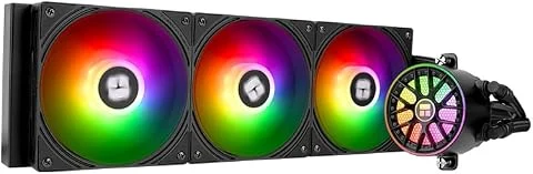 Thermalright AQUA ELITE 360 V6 ARGB Black Refroidisseur de liquide pour processeur, 360 rangées de refroidissement, 3 radiateurs à eau de 120mm, AMD : AM4/AM5, Intel LGA115X/1200/1