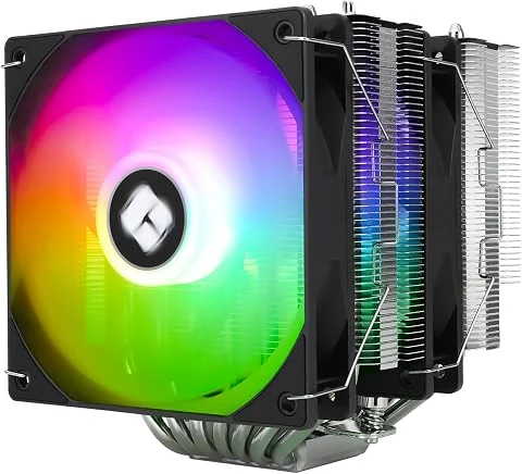 Thermalright TR Phantom Spirit 120SE ARGB CPU Cooler, 7 pipes Heat Pipes CPU Cooler, Dual 120 mm TL-C12B-S V2 PWM Fan, AGHP 4.0 Technilogy, S-FDB Bearing, Voor AMD AM4 AM5/Intel 17