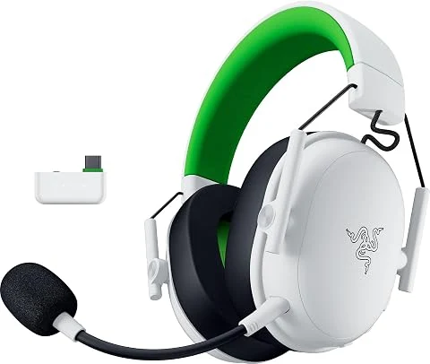 Razer BlackShark V3 X HyperSpeed Xbox - Casque sans Fil pour l’Esport - Ultra-léger 270 g - Haut-parleurs de 50 mm - Micro Amovible - HyperSpeed 2,4 GHz et Bluetooth - Xbox/PC | Bl