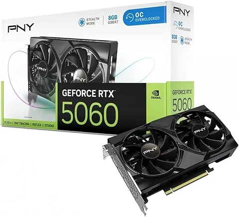 PNY GeForce RTX 5060 OC Edition, 8192 MB GDDR7