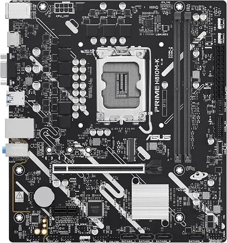 Asus Prime H810M-K Intel H810 Lga1851 MicrO-Atx / Advanced Ai PC-Ready / Ddr5 Steckpl?tze / Pcie 4.0 / Hdmi / Vga / Usb 5gbps (90mb1n10-M0eay0)