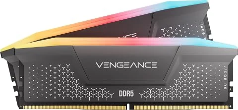 CORSAIR Vengeance RGB RS DDR5 32Go (2x16Go) Jusqu'à 5600MHz AMD Intel RAM