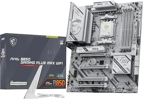 MSI MAG B850 Gaming Plus Max WiFi Carte mère ATX, AM5