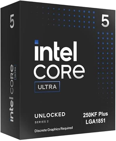 Intel® Core™ Ultra 5 Processor 250KF Plus 18 (6 P-Cores + 12 E-Cores) up to 5.3 GHz
