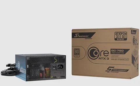 Seasonic Bloc d'alimentation 750 W Core GC-750 ATX3 (80+Gold)