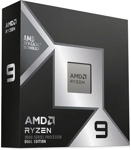 AMD Ryzen 9 9950X3D2 WOF (Pas de Ventilateur Inclus)