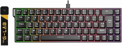 The G-Lab Keyz Titanium HE - Clavier Magnétique 65% Hot Swap AZERTY FR