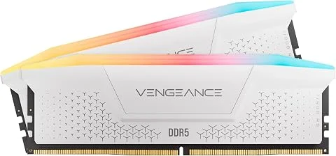 CORSAIR Vengeance RGB RS DDR5 32Go (2x16Go) Jusqu'à 6000MHz AMD Intel RAM