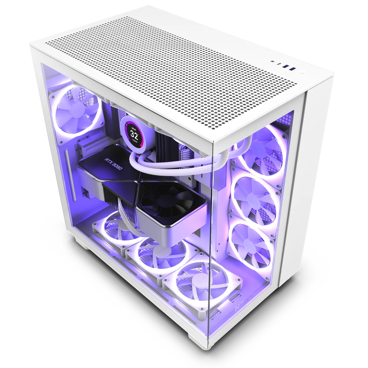 NZXT H9 Flow (2023) - blanc